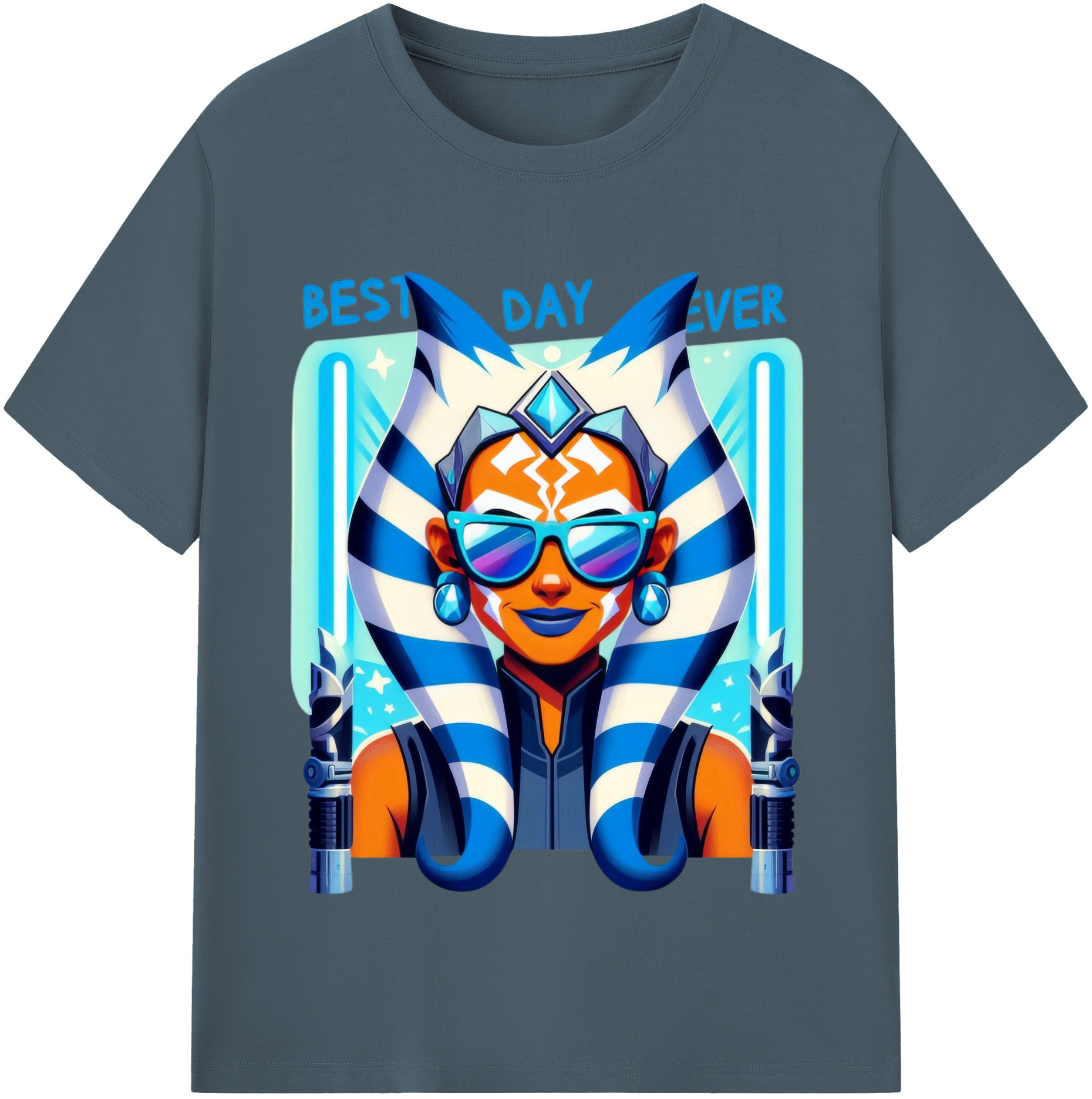 （画像用） スター・ウォーズ Star Wars 綿100％半袖Tシャツ（フロントプリント）
